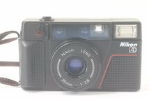 【ジャンク】NIKON L35 AD2 35mm F2.8 ニコン コンパクトカメラ フィルムカメラ 43485-Y_画像1