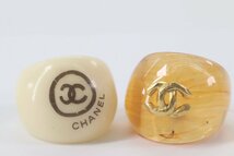 【4点】 CHANEL シャネル リング 指輪 ココマーク ロゴ プラスチック ゴールドカラー レディース アクセサリー まとめ 4007-B_画像8