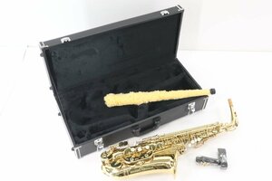 MAXTONE マックストーン SX-50A アルトサックス alto sax ハードケース付き ゴールド 管楽器 吹奏楽 現状品 4020-HA