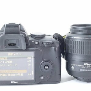 NIKON ニコン D3000 AF-S DX NIKKOR 18-55mm F3.5-5.6G VR デジタル一眼 カメラ ズーム レンズ 43538-Kの画像3