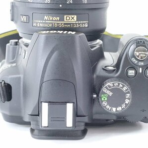 NIKON ニコン D3000 AF-S DX NIKKOR 18-55mm F3.5-5.6G VR デジタル一眼 カメラ ズーム レンズ 43538-Kの画像4