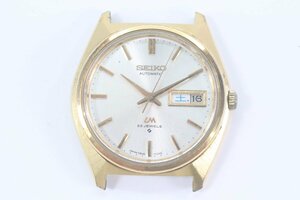 SEIKO セイコー LORD MATIC LM ロードマチック 5606-7000 自動巻き デイデイト 腕時計 フェイスのみ ゴールドカラー ジャンク 4221-HA