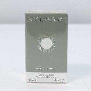 BVLGARI ブルガリ POUR HOMME プールオム 30ml オードトワレ EDT 香水 フレグランス 未開封 レディース メンズ 4237-Yの画像1