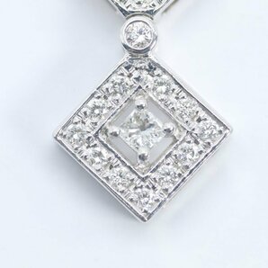タサキ 田崎真珠 TASAKI K18WG ダイヤモンド 0.59ct 約4.3ｇ ペンダントトップ ジュエリー 4315-Aの画像4