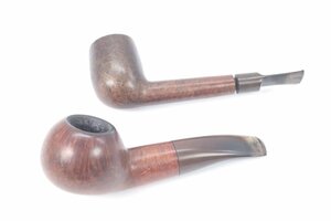 【2点】SAVINELLI サビネリ de Luxe 320 KS/BBB スリービー 176 パイプ 喫煙具 煙管 木製 ヴィンテージ まとめ売り 4317-K