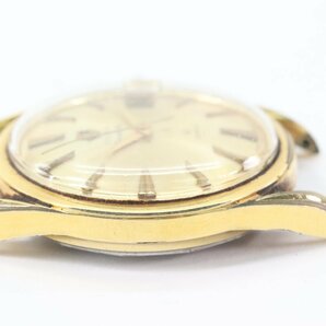 OLMA オルマ Caravelle カラベル 41石 自動巻き デイト ゴールドカラー メンズ 腕時計 フェイスのみ 4697-HAの画像4