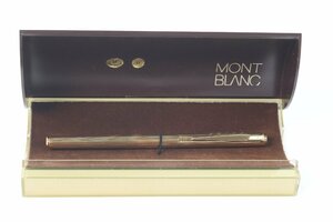 MONTBLANC モンブラン ペン先 585 万年筆 筆記用具 文具 ゴールドカラー ケース付き 4745-N