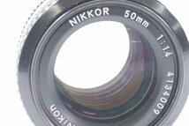 NIKON ニコン 50mm F1.4 一眼レフ カメラ 単焦点 レンズ 43553-K_画像5