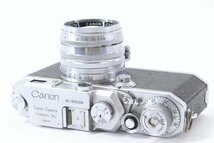 CANON キャノン II D改型 2D LENS 50mm F1.8 レンジファインダー フィルム カメラ 単焦点 レンズ 43585-K_画像4