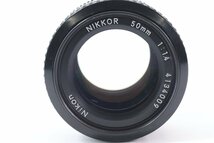 NIKON ニコン 50mm F1.4 一眼レフ カメラ 単焦点 レンズ 43553-K_画像4