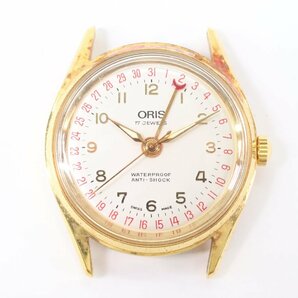 ORIS オリス 7295 ポインターデイト 手巻き メンズ 腕時計 フェイスのみ 4818-HAの画像1