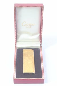 Cartier カルティエ ガスライター 五角形 ゴールドカラー 喫煙具 喫煙グッズ ジャンク 4115-B