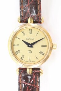 GUCCI グッチ シェリーライン クォーツ 2針 レディース 腕時計 ローマン 4705-N