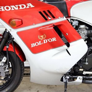 CBX750Fボルドール/限定車/実走行わずか5190ｋｍ/フルノーマル/純正フルカウル/1986年モデル/ローンOK/修復歴無し/BOL D'OR/RC17の画像10