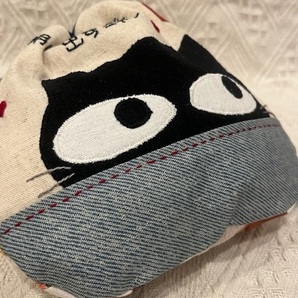 かくれんぼネコちゃんPartⅡ 79 巾着 ハンドメイド の画像4