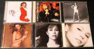 ◆Mariah Carey◆ マライア・キャリー 6枚まとめて 6枚セット 6CD The Ones, MTV Unplugged, Merry Christmas 送料無料