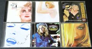 ◆Madonna◆ マドンナ 6枚まとめて 6枚セット 6CD Something To Remember, Who's That Girl, Erotica 送料無料