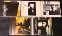 ◆Sting◆ スティング 5枚まとめて 5枚セット 5CD ...Nothing Like The Sun, Ten Summoner's Tales, Fields Of Gold 送料無料_画像1