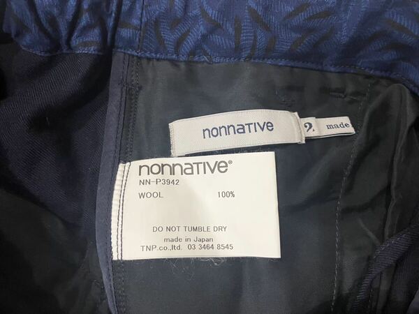 nonnative PLOUGHMAN PANTS ノンネイティブ パンツ