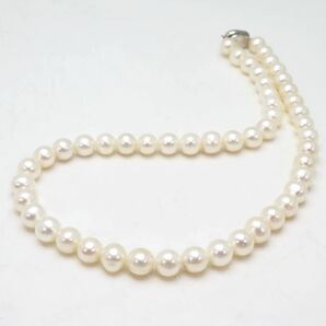 ＊JEWELRY MAKI(ジュエリーマキ)本真珠ネックレス＊a 54.1g 46.0cm pearl necklace accessory jewelry silver EA0/EB0の画像4