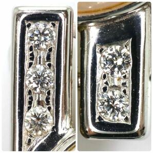 美品!!＊K18WGマベパール/天然ダイヤモンド/黒蝶貝ペンダントトップ＊a 約8.3g 0.08ct 半円真珠 pearl diamond jewelry pendant EE7/EF1の画像5