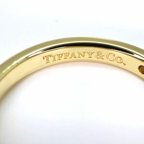 美品!!＊TIFFANY&Co.(ティファニー) K18天然ダイヤモンドリング＊a 約3.8g 約10.0号 約diamond ジュエリー ring 指輪 750 EC6/EC6の画像6