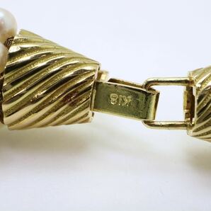 豪華!!高品質!!美品!!＊MIKIMOTO(ミキモト)K18アコヤ本真珠ベビーパール8連ネックレス＊a 57.6g 3.0~3.5mm pearl jewelry necklace EG0/FB0の画像8