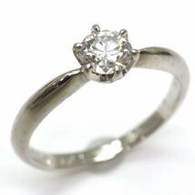 箱付き!!＊MIKIMOTO(ミキモト)Pt950天然ダイヤモンドリング＊a 約3.0g 約8.5号 diamond ring 指輪 jewelry ジュエリー EF0/EF0_画像2