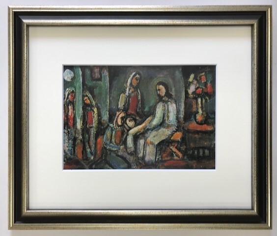 【特価】 ≪ ジョルジュ・ルオー ≫ エリオグラビュール INTIMITE CHRETIENNE 1962年 GEORGES ROUAULT