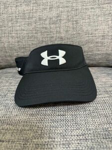 UNDER ARMOUR GOLF サンバイザー ブラック