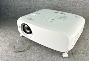 M◆Panasonic/5500lm 3LCD液晶プロジェクター/PT-VW545NJ/使用時間:714h/光源使用時間:714h/電源ケーブル・リモコン/動作品(1