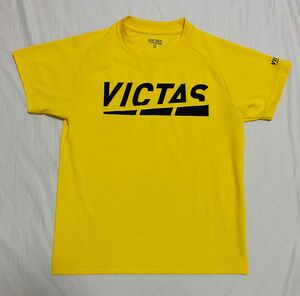 VICTAS ヴィクタス 卓球 プレイロゴティー / プラクティスシャツ ユニセックス XSサイズ