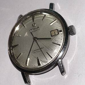 1円～! ジャンク品 稼働有★正規品 OMEGA オメガ シーマスター デビル Wネーム 自動巻き シルバーダイヤル メンズ腕時計 OMEGA SEAMASTERの画像2