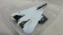 エアファイターコレクション 1/100 F-14A トムキャット 第84戦闘飛行隊 ジョリーロジャース 開封 アシェット アメリカ海軍_画像7