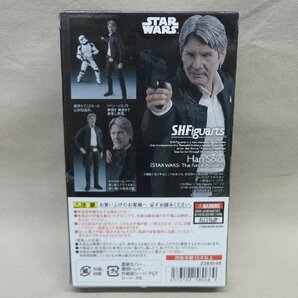 S.H.Figuarts ハン・ソロ (フォースの覚醒) スター・ウォーズ 開封 STAR WARSの画像2