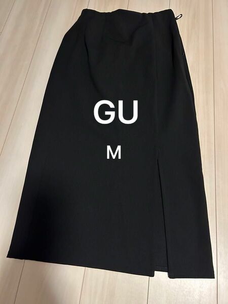 タイトスカート 黒 M GU