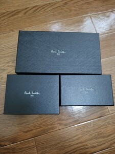 ポールスミス Paul Smith 空箱 BOX 黒 ブラック 長財布 名刺入れ キーケース