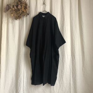 Khadi and Co カディアンドコー ワイドシルエット ワンピース/ドレス 黒