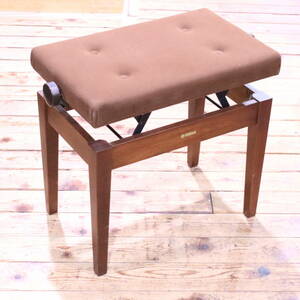 a//A7379 YAMAHA Yamaha piano chair piano chair piano chair height low free type size approximately 62.5×35×48~54cm!