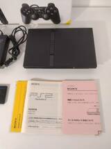 あ//しJ0792 SONY ソニー　プレイステーション　Play Station2 SCPH-70000CB 　メモリーカード付き 動作品_画像6