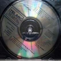 ベートーヴェン/交響曲第５番「運命」　ピアノ協奏曲第５番「皇帝」 小澤征爾指揮ボストン交響楽団　ゼルキン(P)TELARC 25CD-8007 CD盤美盤_画像2