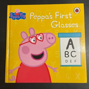 ペッパピッグ　絵本　英語　洋書　子ども　peppa pig picture book English 英語　読み聞かせ　バイリンガル peppa’s first glasses