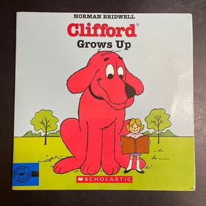 英語　絵本　子ども　バイリンガル　洋書 English picture books Clifford grows up クリフォード　中古　