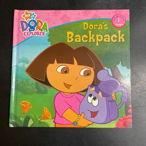 英語　絵本　子ども　バイリンガル　洋書 English picture books Dora the Explorer Dora’s Backpackドラ　中古　