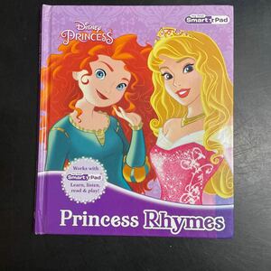 ディズニー 洋書 Disney 絵本 princess rhymes English picture book バイリンガル　子ども　読み聞かせ　教育　中古　本