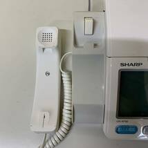 【通電確認済】　シャープ SHARP デジタルコードレスファクシミリ UX-AF90CL パーソナルファックス 電話機　K80_画像3