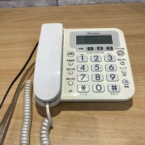 【8508】パイオニア 電話機 親機 子機 TF-LU158の画像6