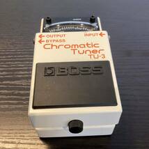 【8591】BOSS TU-３　クロマチック　チュナーchromatic Tuner_画像1