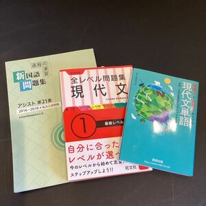 【6973・6969・6731】現代文参考書　3冊セット　全レベル問題集　現代文単語