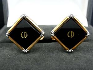 # beautiful goods #N0326 [Dior] Dior [ Gold * black ]# cuffs!